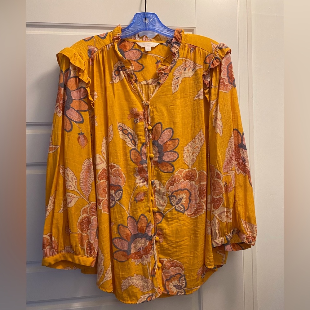 LC Lauren Conrad blouse, size XL - Picture 1 of 3
